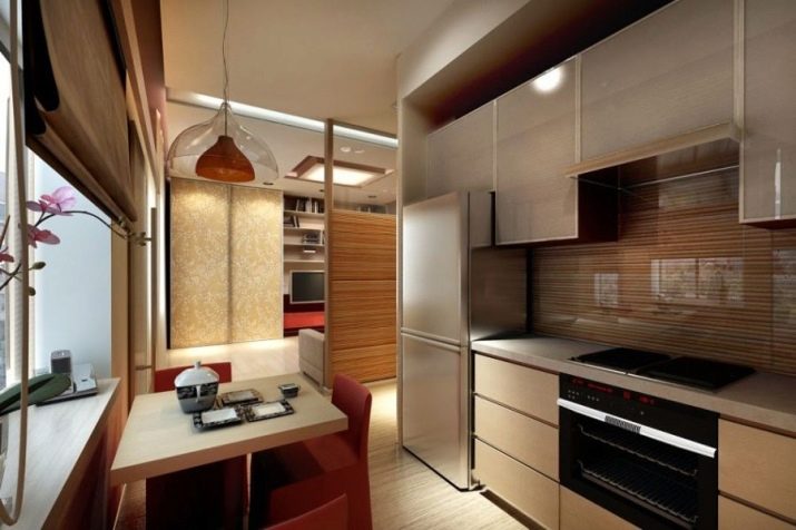 Дизайн кухни-гостиной площадью 20 кв. м
