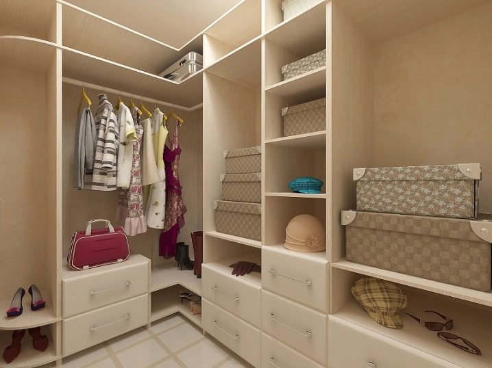 Дизайн-проекты гардеробных комнат
