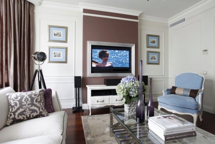 Как расположить телевизор в интерьере гостиной?