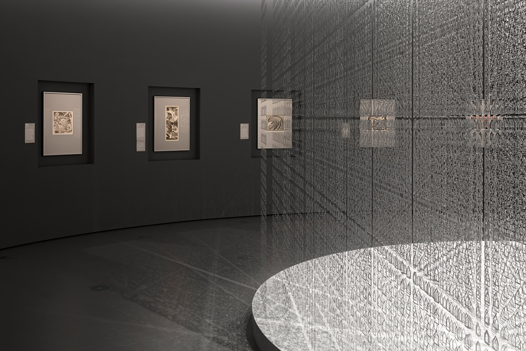 Nendo построили иммерсивные инсталляции на выставке Эшера