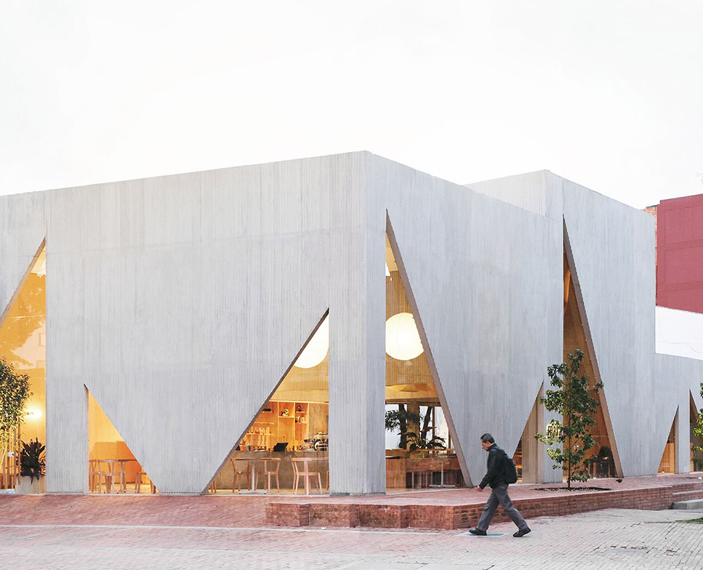 Архитекторы из Боготы устроили «соревнование» кругов и треугольников