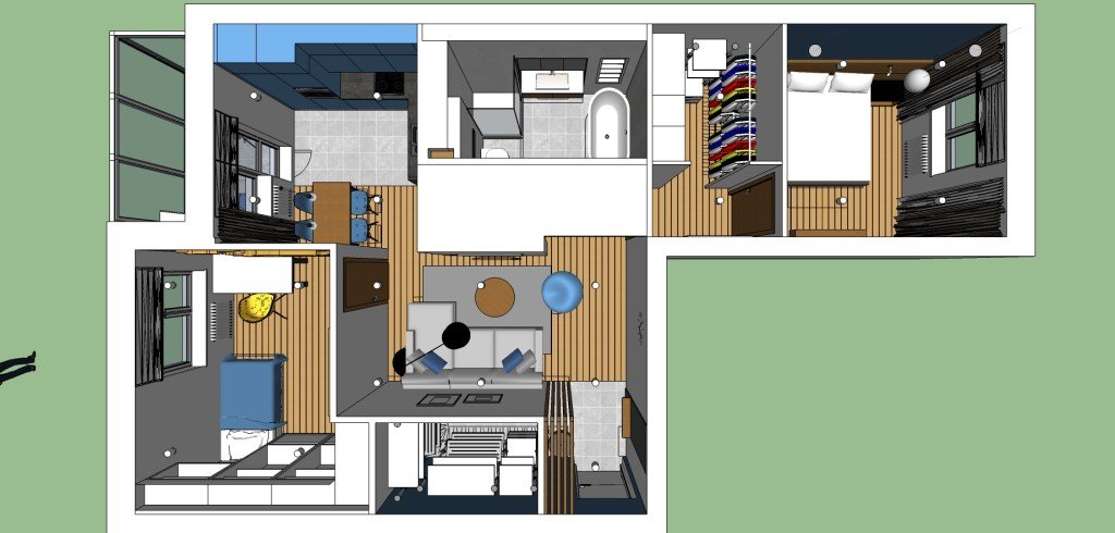Дизайн-проект квартиры для молодой семьи: как лучше обустроить