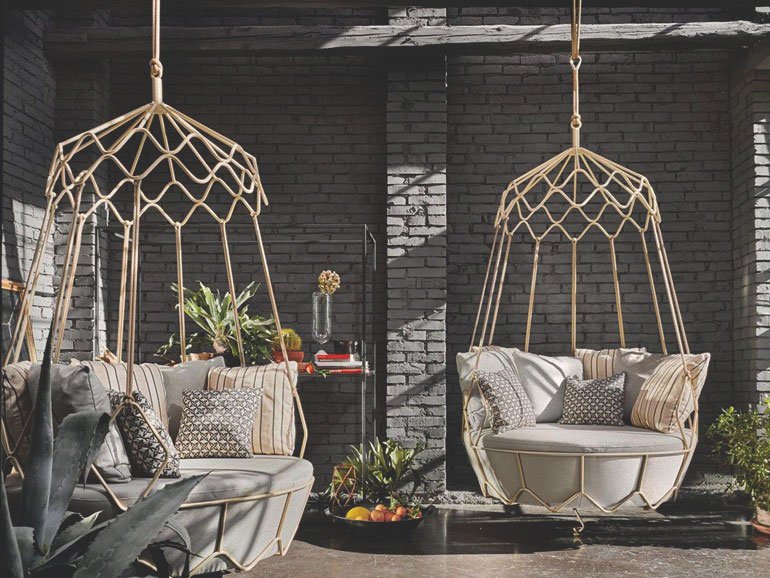 Экологичная мебель: плетёная мебель из ротанга в современном интерьере