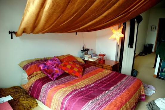 марокканский стиль в интерьере спальной