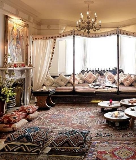 марокканская гостиная