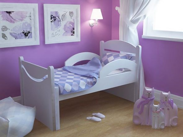 детская кровать для девочек