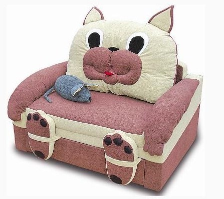 Детское кресло-кровать Кошка