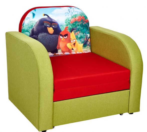 Детское кресло-кровать раскладное с ящиком для белья Той