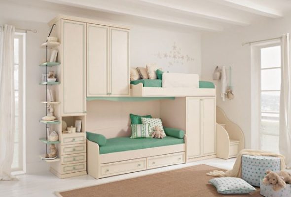 Дизайн детской мебели для маленькой комнаты