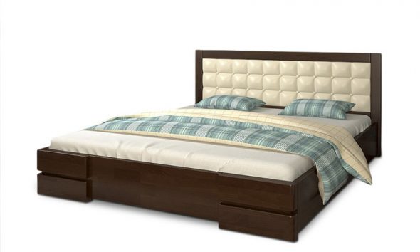 Двуспальная кровать Регина дуб 160х200