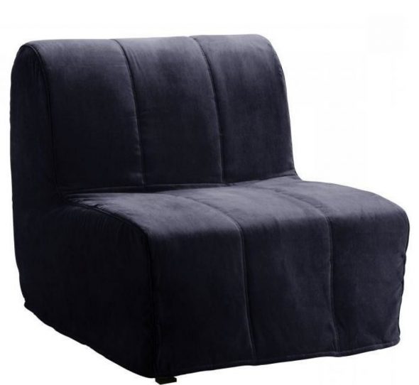 Кресло-кровать темно-синевого цвета