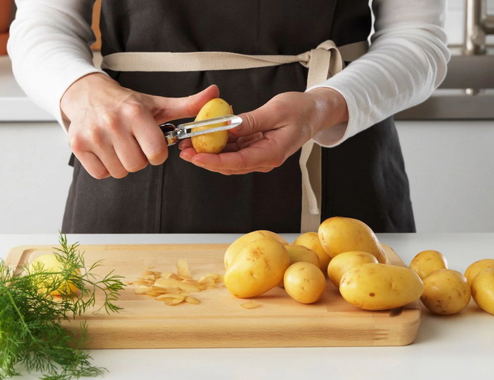 Особенности ножей для чистки и резки картофеля
