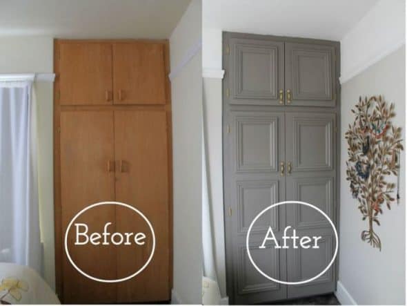 Реставрация шкафа в домашних условиях