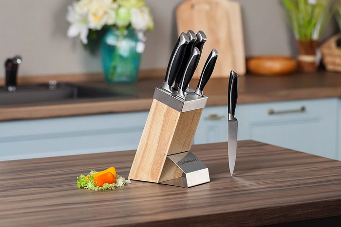 набор кухонных ножей