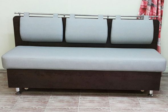 Прямой диван для кухни Сюрприз СВ с механизмом Дельфин