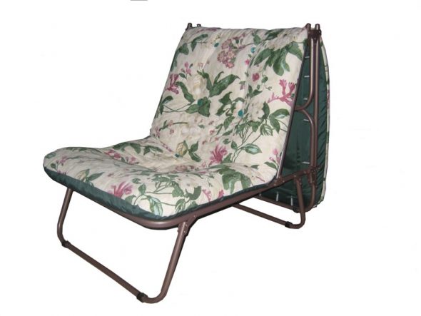 цветочное кресло-кровать