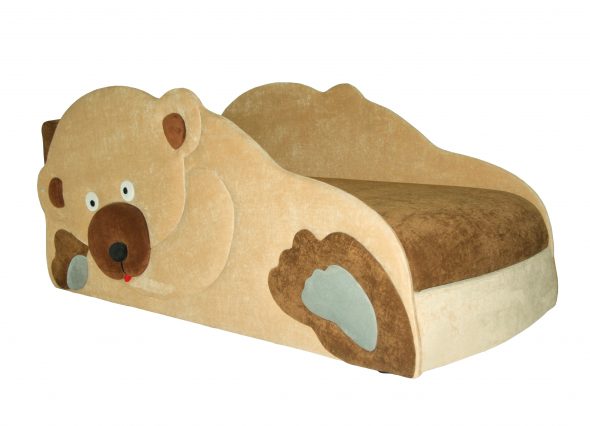 детский диван кровать медведь