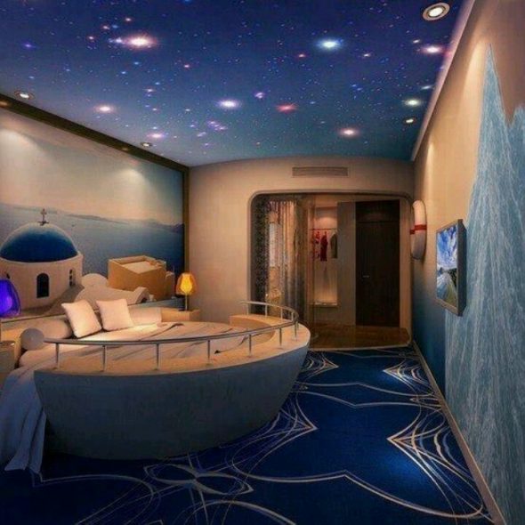 Комната-мечта со звездным небом