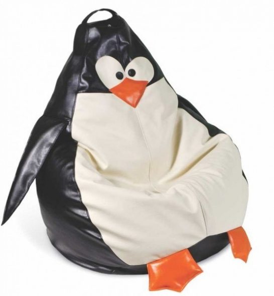 Кресло-мешок в виде пингвина