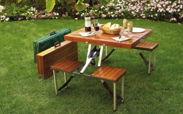наборы стол и стулья для пикника