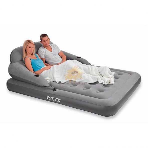 Удобная надувная кровать Intex незаменимый предмет мебели