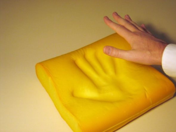 Отпечаток формы руки 