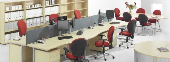 Организация комфорта эффективного труда с помощью правильной расстановки мебели в офисе