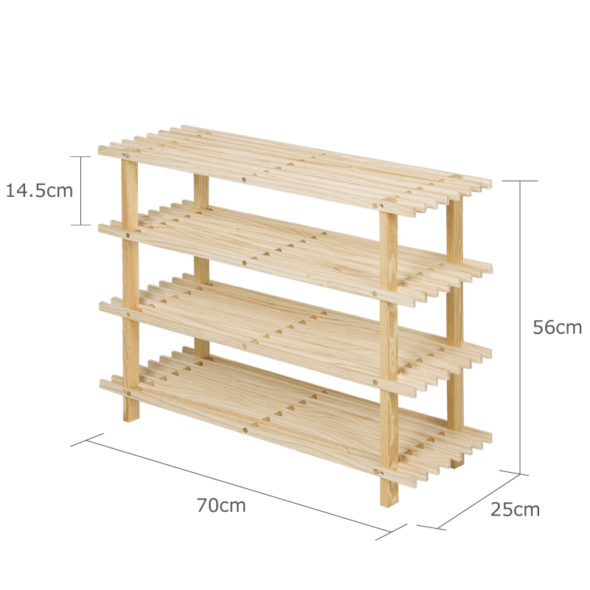 Схема деревянного стеллажа