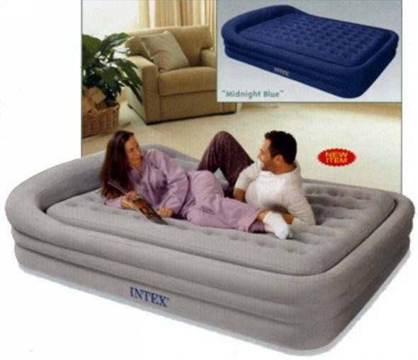 Удобная надувная кровать