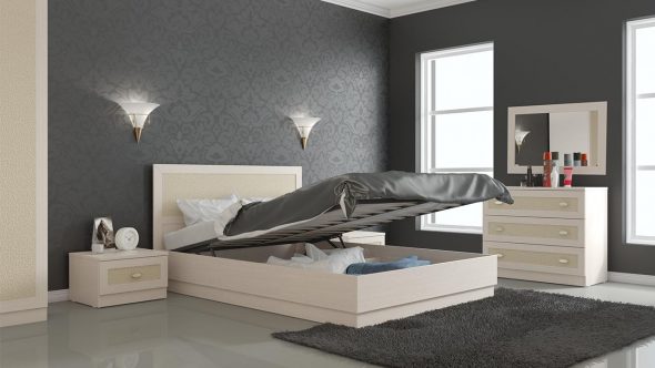Сборка кровати с подъемным механизмом в домашних условиях